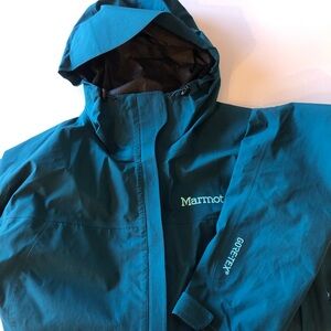 Marmot Blue GORE-TEX Rain Jacket